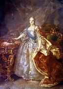 Ivan Argunov Portrait of Catherine II of Russia oil on canvas